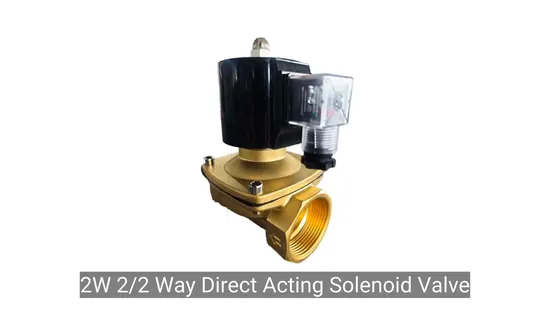 High Performance 2W Brass Solenoid Valve 2/2 Way for Reliable Water Control